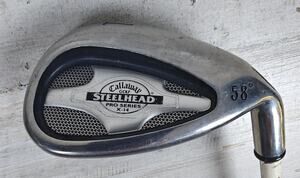 CALLAWAY Steelhead X-14 Pro Series 58° Lob Wedge RH Steel Shaft Big Bertha Grip